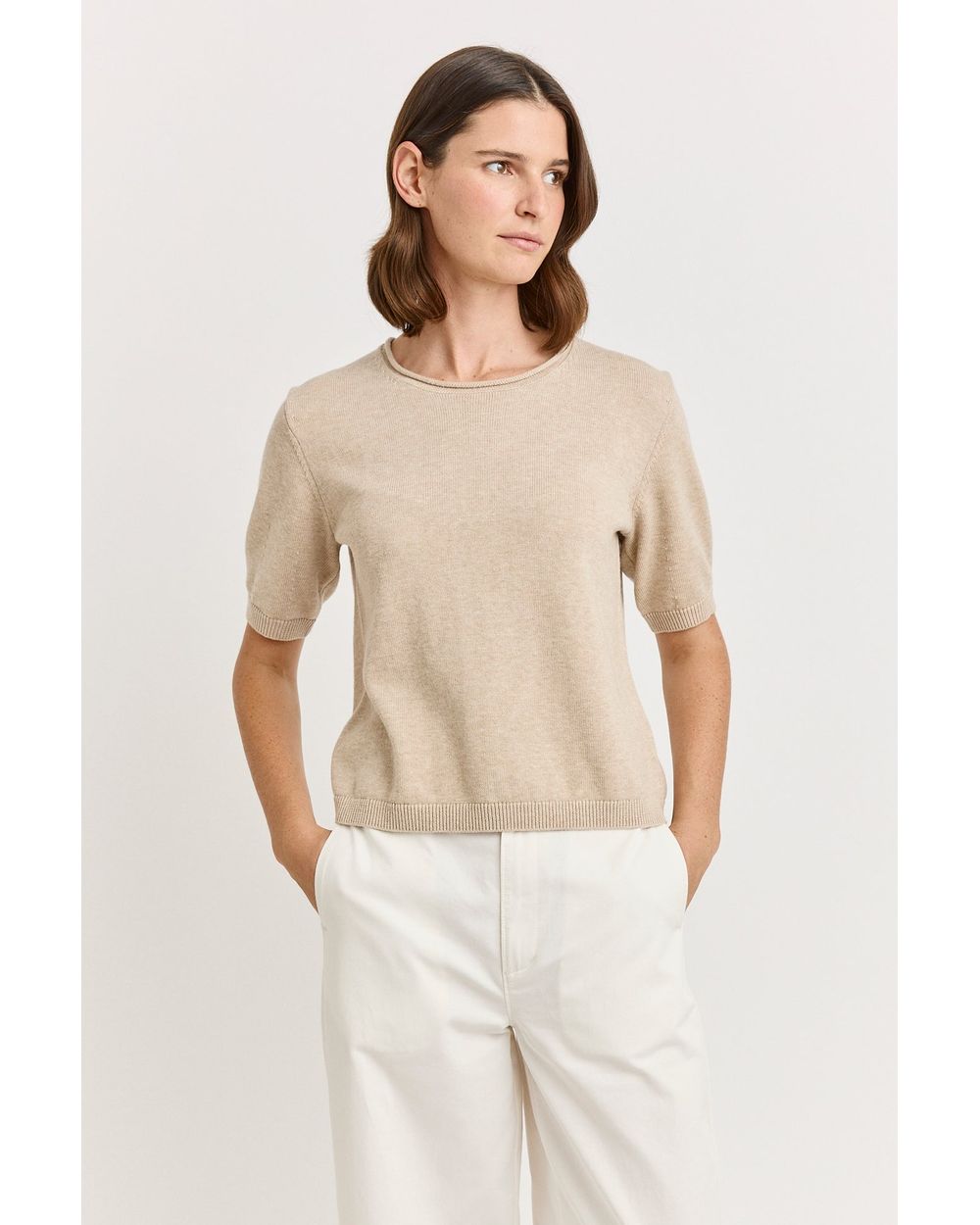 Short Sleeve Knit (Jute)