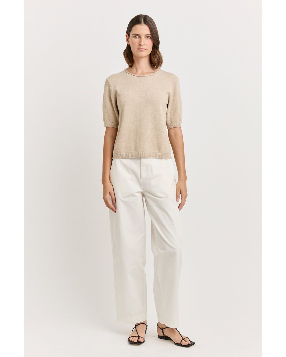 Short Sleeve Knit (Jute)