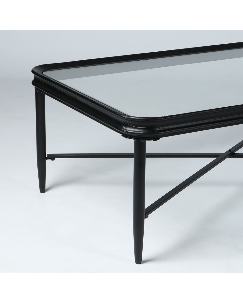 Le Forge Murcia Coffee Table in black, detail view