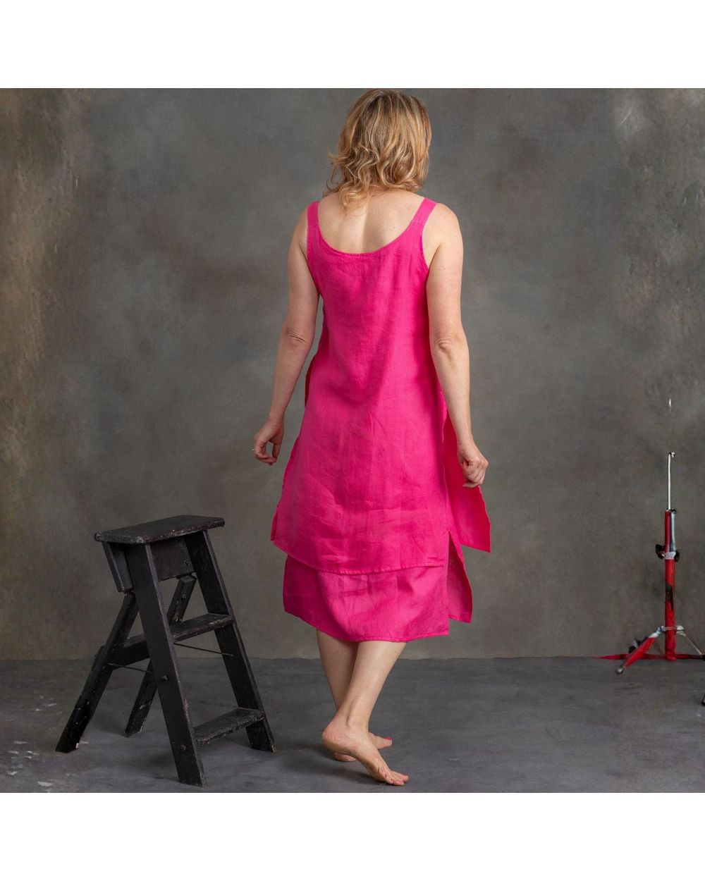 Rita Dress (Indigo)