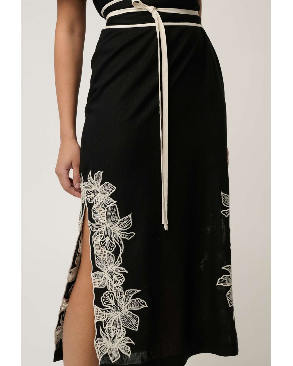 Elodie One Shoulder Dress (Black)