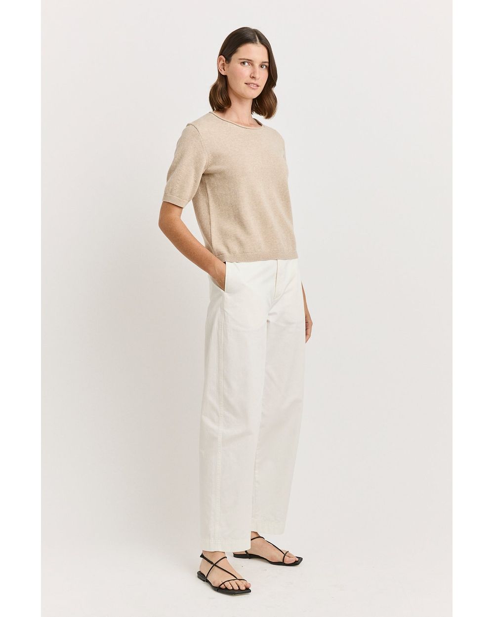 Short Sleeve Knit (Jute)
