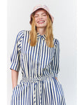 Lolly's Laundry Bono Shirt in Blue stripe