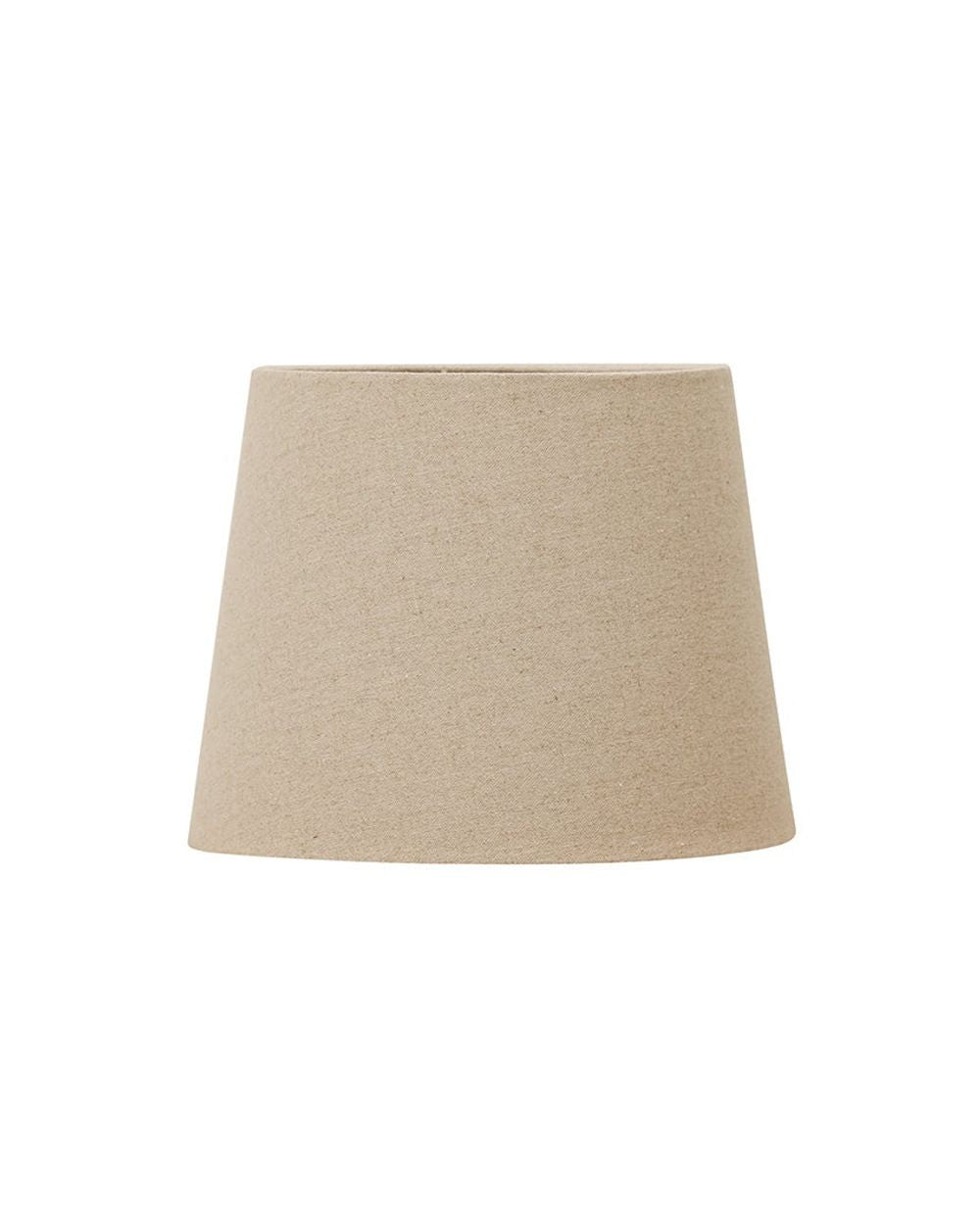 Colonial Snake Lamp Base with Raw Linen Shade