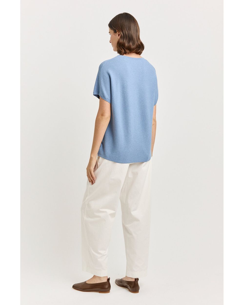 Links Cap Sleeve Top (Mist)