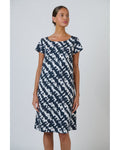 Poplin Dress in Puzzled