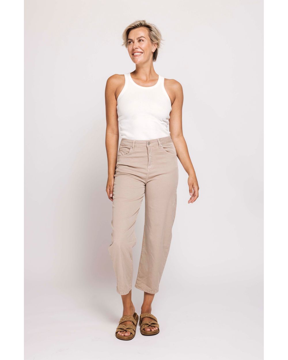 Zhrill Iza Pant in Sand