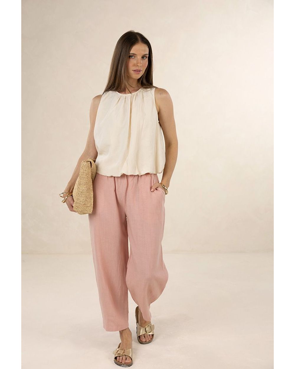 Humidity Samara Top in Cream