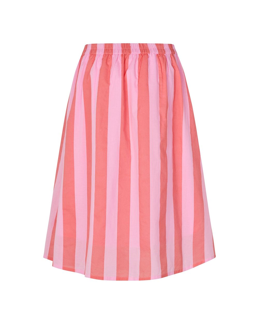 Lolly's Laundry Akane Maxi Skirt in Light Pink stripe, side