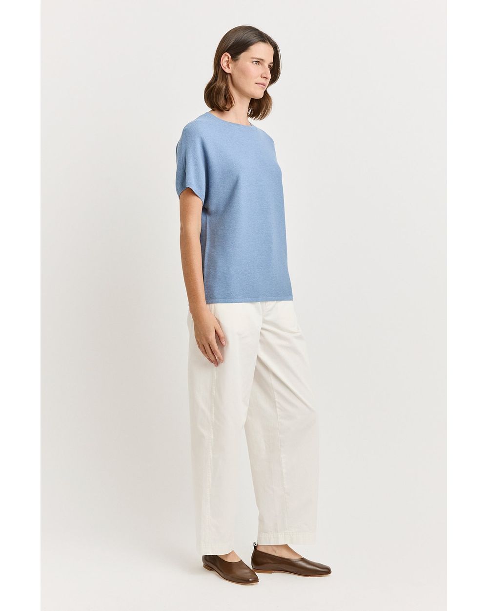 Links Cap Sleeve Top (Mist)