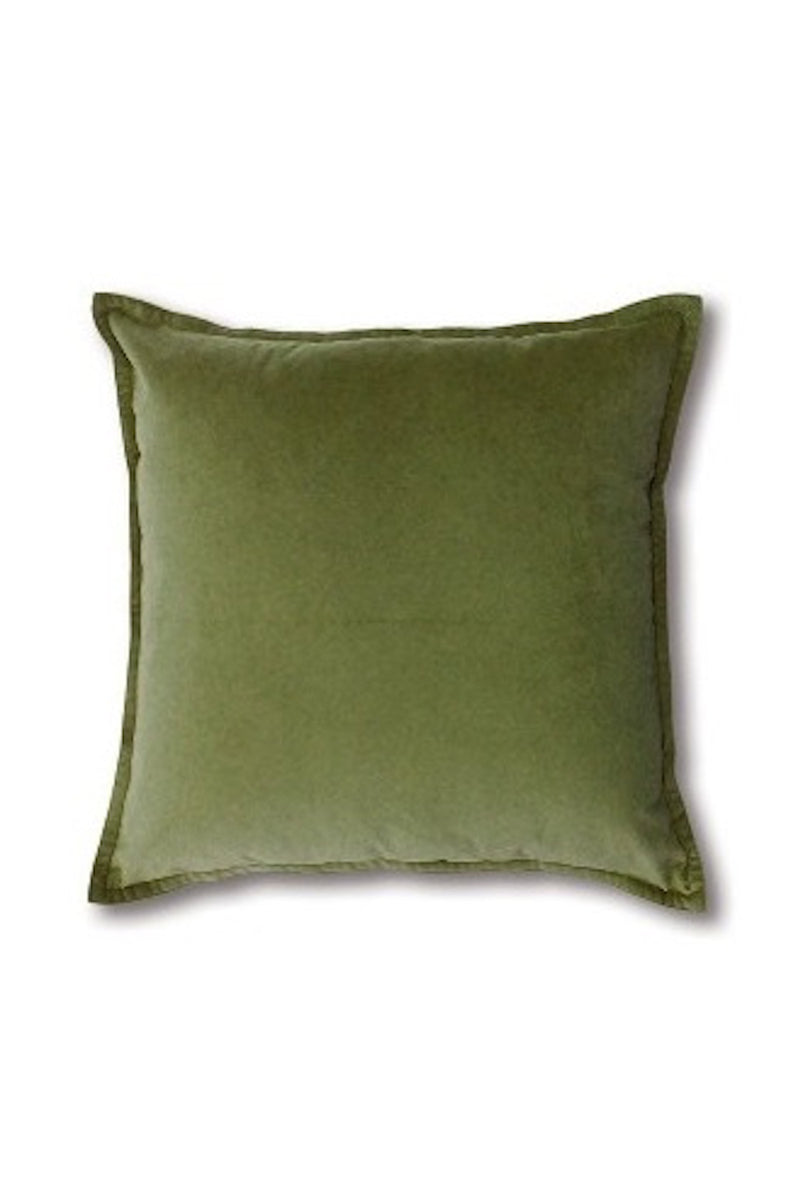 Madras Link - Mira Velvet Leaf Cushion