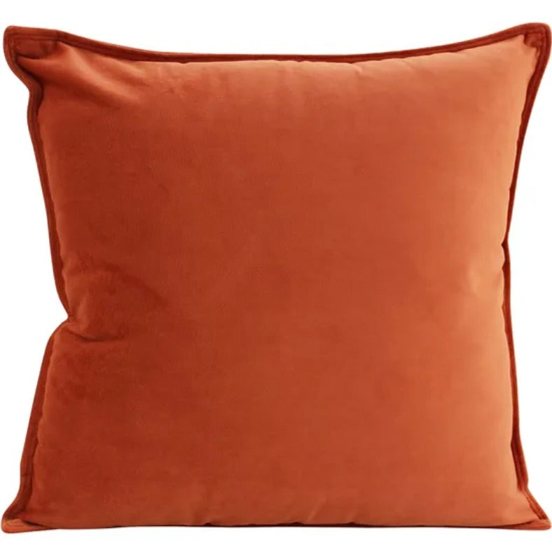 Capulet - Velvet Cushion Burnt Orange
