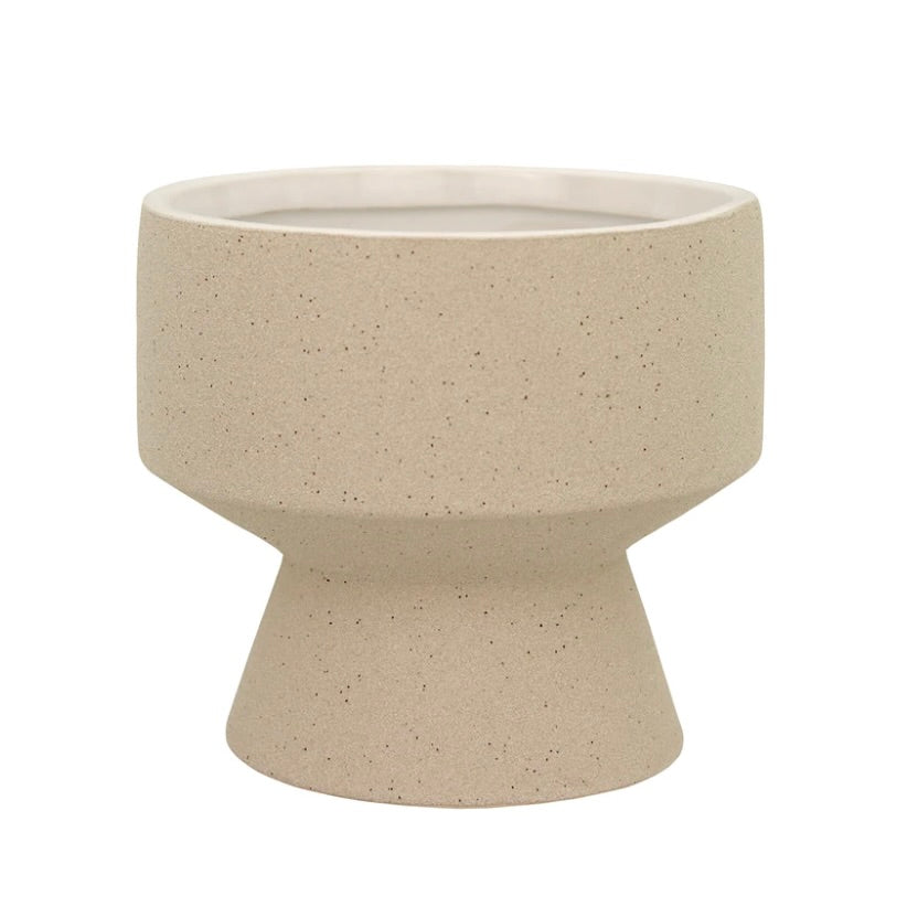 Cleo Stone Ceramic Planter