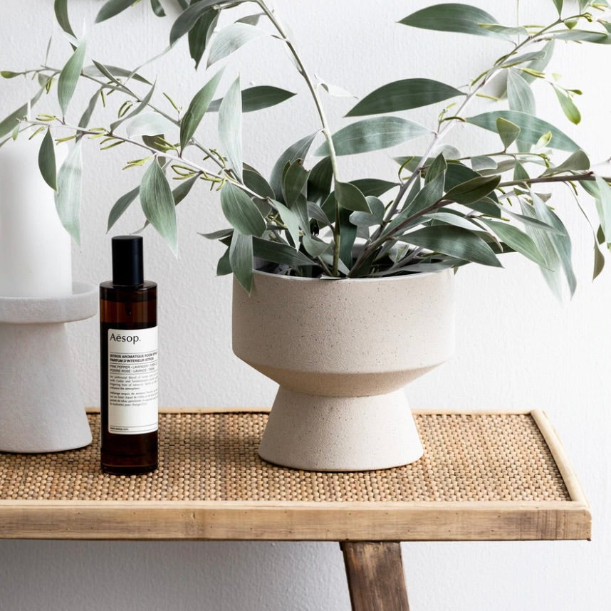 Cleo Stone Ceramic Planter