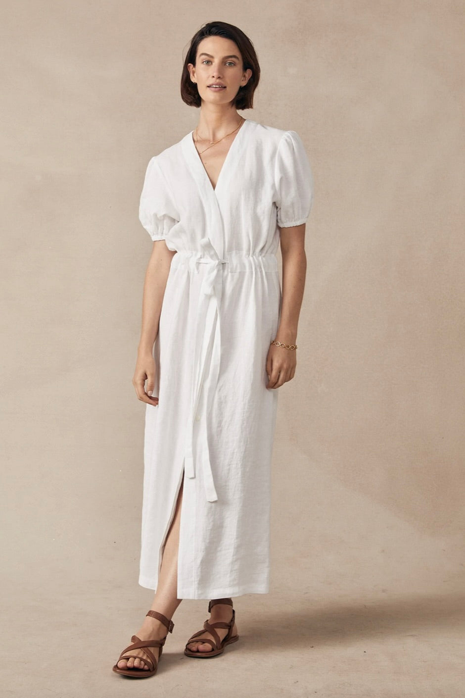 Jasper Dress White