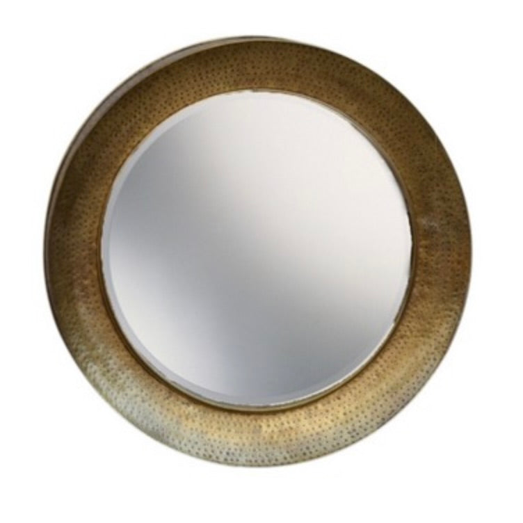 Rembrant - Round Gold Mirror