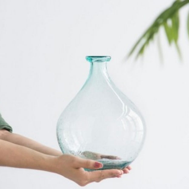 Bubble Glass Bottle