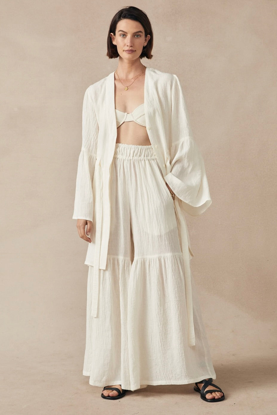 Gaia Kimono Ivory