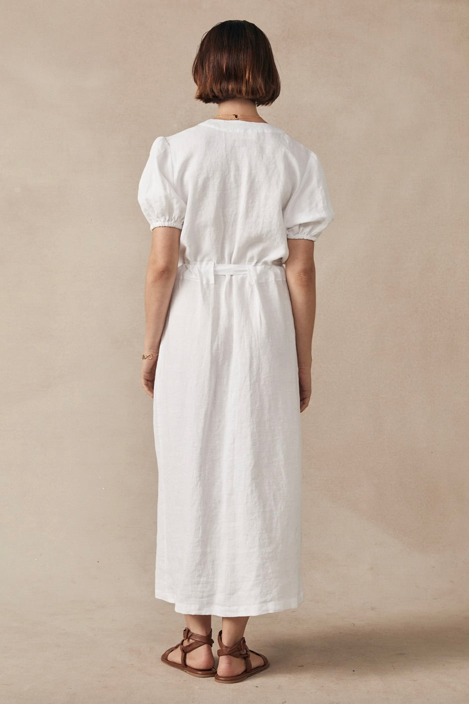 Jasper Dress White