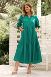 Adorne - Kinley Dress Green