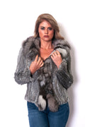 Grey Fur Jacket