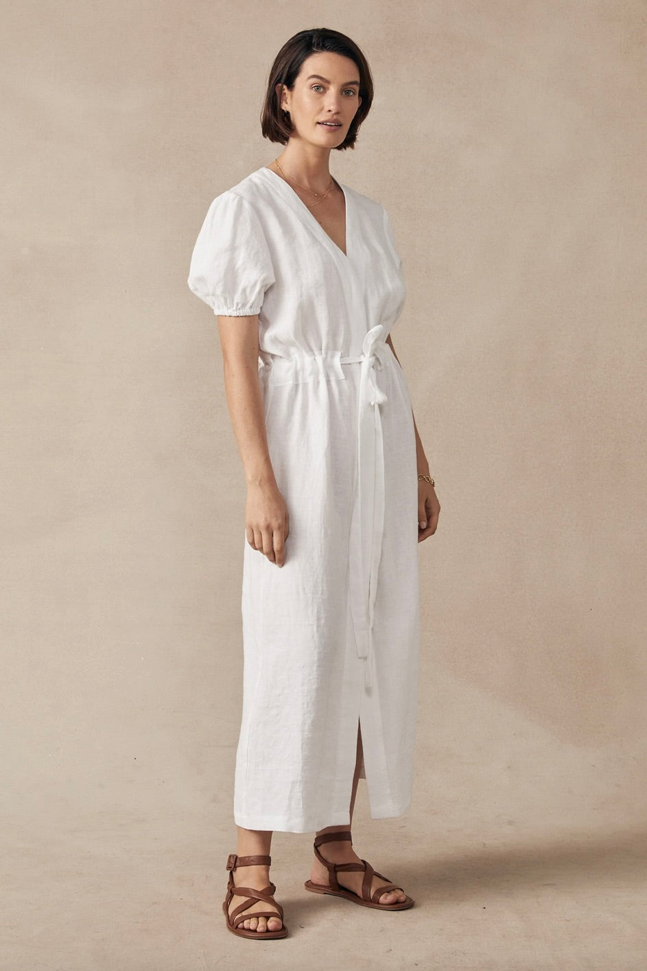 Jasper Dress White